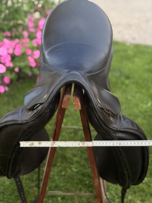 Siodło ujeżdżeniowe czarne Prestige Appaloosa 17,5