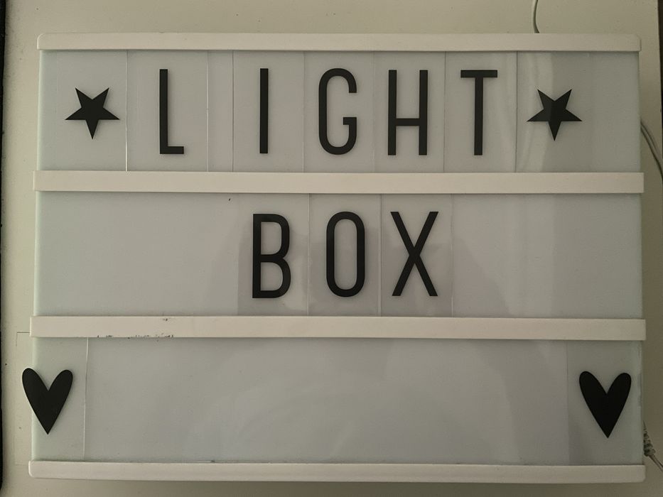 Letter Light Box