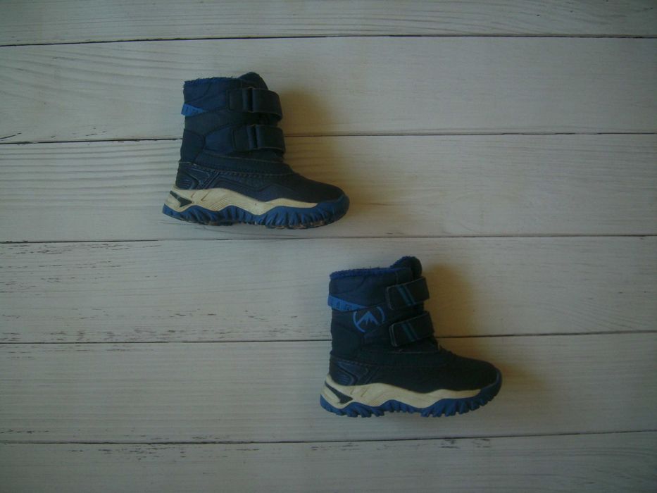 Теплые термо сапожки на мальчика  lupilu (р.23)
