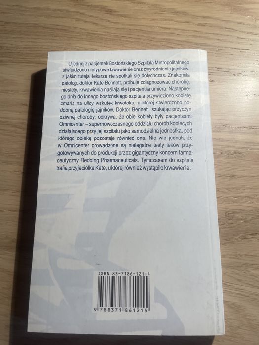 Efekty uboczne- Michael Palmer