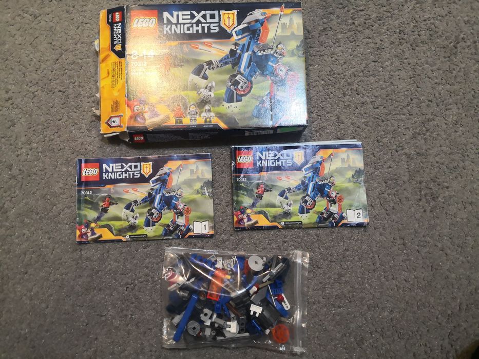 LEGO Nexo Knights 70312, używane, kompletne
