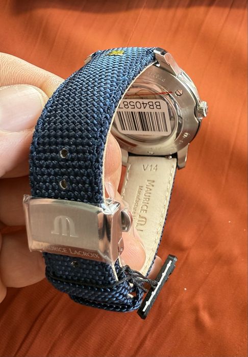 Maurice Lacroix Pontos Day Date 41mm Blue - нові, повний комплект