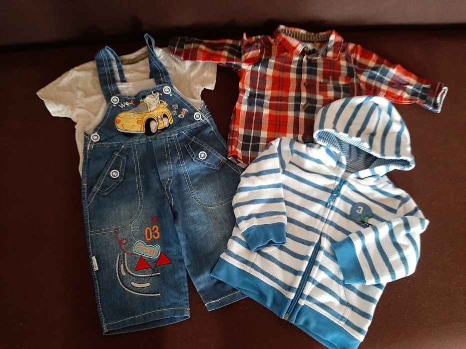 Zestaw 68 ubranka chlopiece h&m