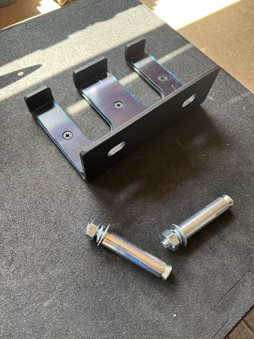 Uchwyt Wieszak na 2 Gryfy Olimpijskie 50mm