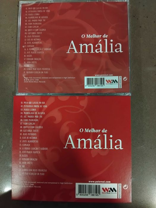 2 cds da Amália  Novos