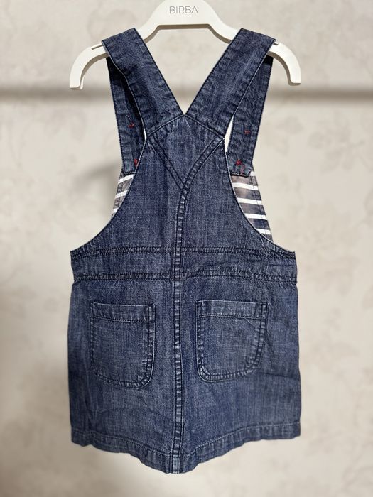 Джинсовий сарафан polarn o.pyret