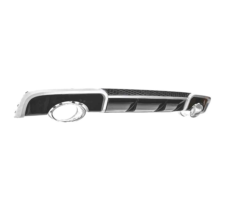 DIFUSOR AUDI A3 8V 12-16 LOOK RS3 + PONTEIRAS DE ESCAPE