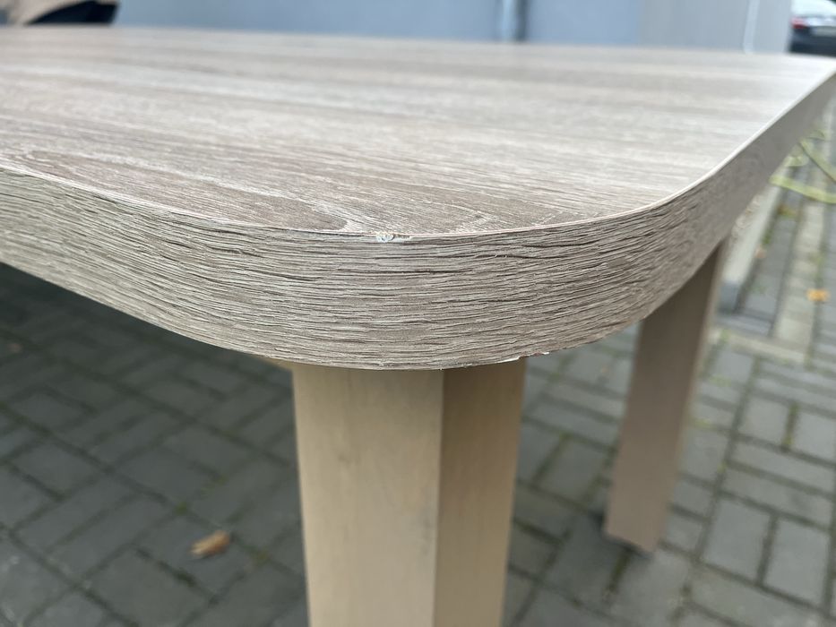 duży stół rozkładany dąb sonoma 2,5m 3,5m 250cm jadalniany impreza