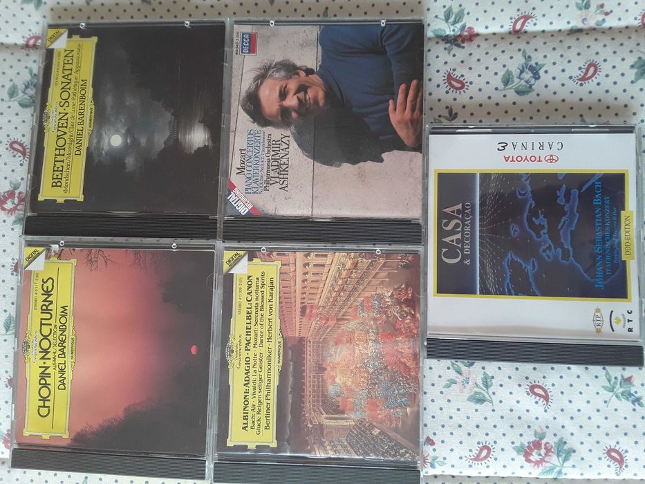 6 cd's originais de música clássica