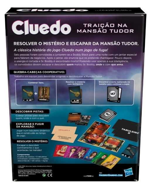 Cluedo Scape: Traição na mansão Tudor