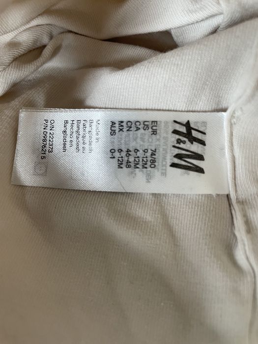 Czapki niemowlece H&M