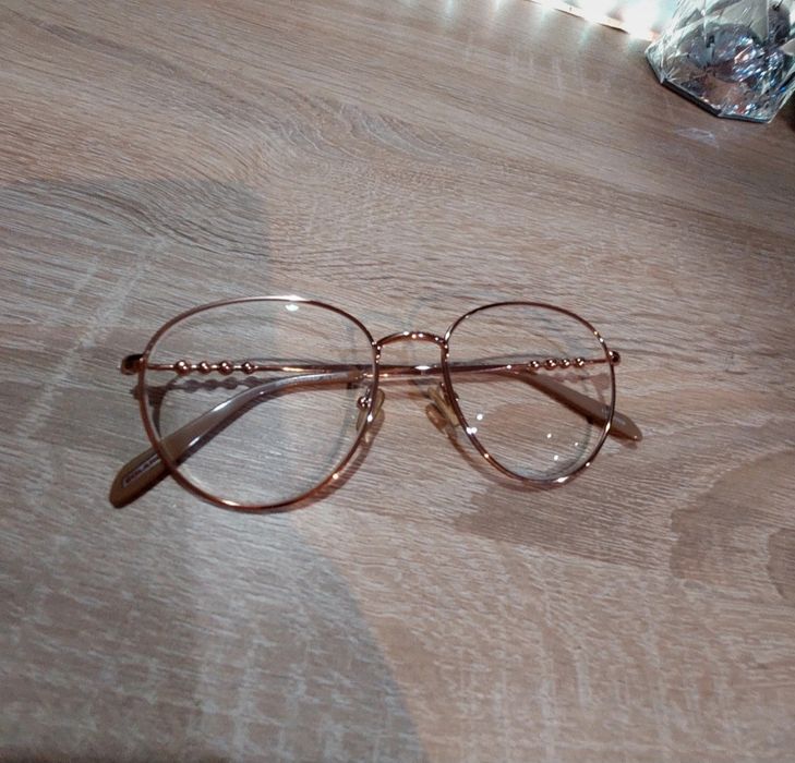 Oprawki okulary solano różowe złoto damskie