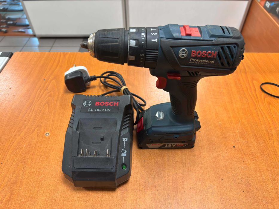 Wkrętarka Bosch Professional GSB 18-2-LI Plus 18V Akumulator 2.0Ah Ładowarka
