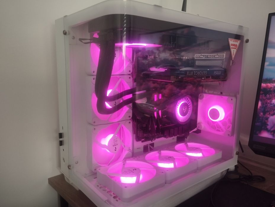 Computador gamer rtx 4070 super+ ryzen 7 7800x3d + monitor odyssey g5