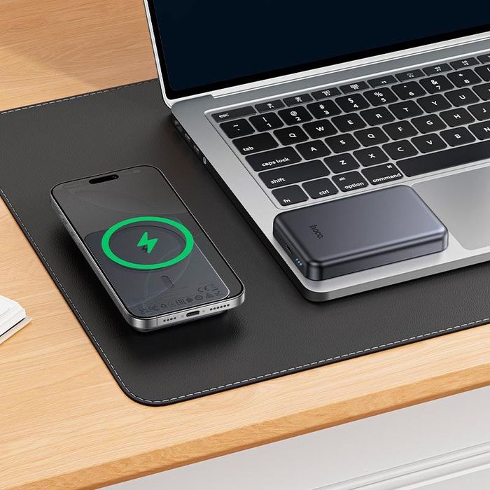 Повербанк HOCO MagSafe 5000 mAh магнітна бездротова зарядка J160
