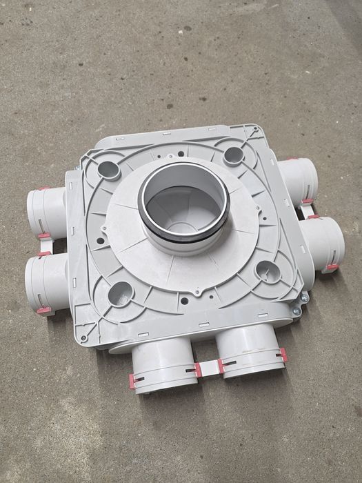 Rozdzielacz do rekuperacji 6x75 / 125 nowy, do wszystkich rur flex 75