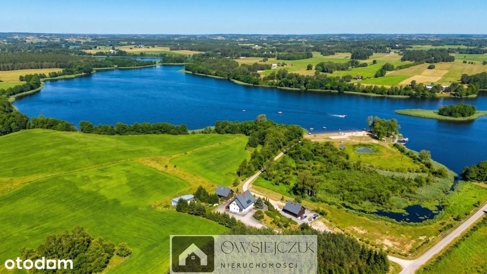 Ośrodek z prywatną plażą i 400m linii brzegowej