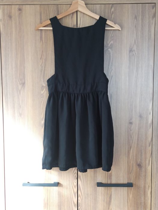 Sukienka mini czarna Topshop petite 36