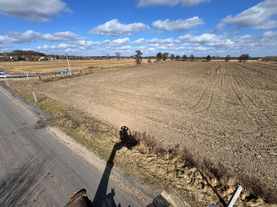 Działka budowlana 1.419 m² - Górzyn k.Lubska I WZ I media i asfalt - Widok 3