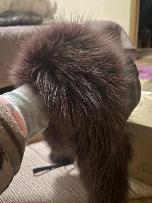 Шапка ушанка з хутра