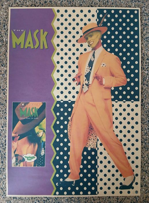 Poster - The Mask (papel kraft, 30x42 cm)