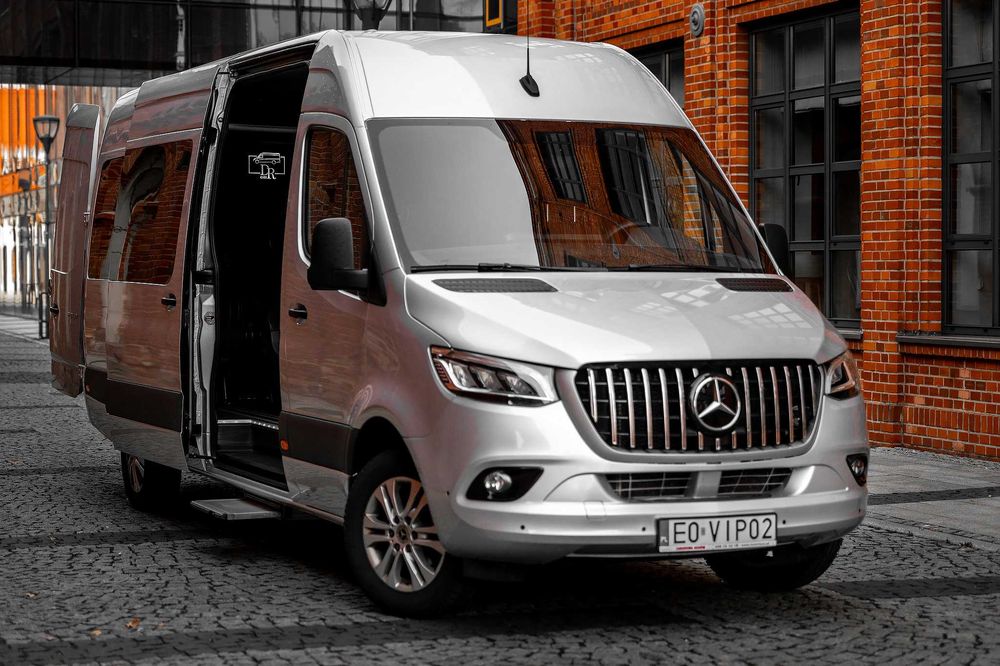 Bus wynajem MERCEDES SPRINTER VIP 9 Osobowy WINIETY w CENIE kat B 9 os