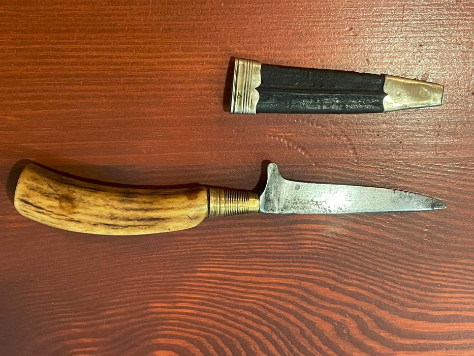 Stary nóż "mufkowy"