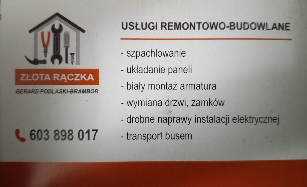 Usługi ogólno Budowlane
