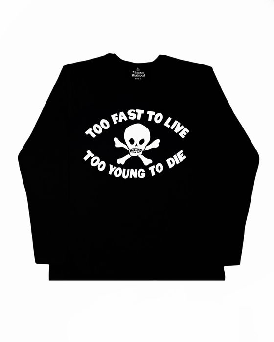 Vivienne Westwood Too Fast To Live Longsleeve (opium, y2k, archive)