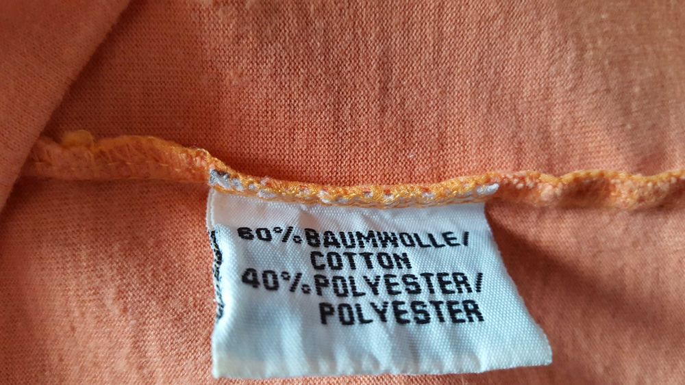 Pomarańczowy top na ramiączkach, M