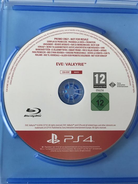 PS4 VR: Eve: Valkyrie - opis!