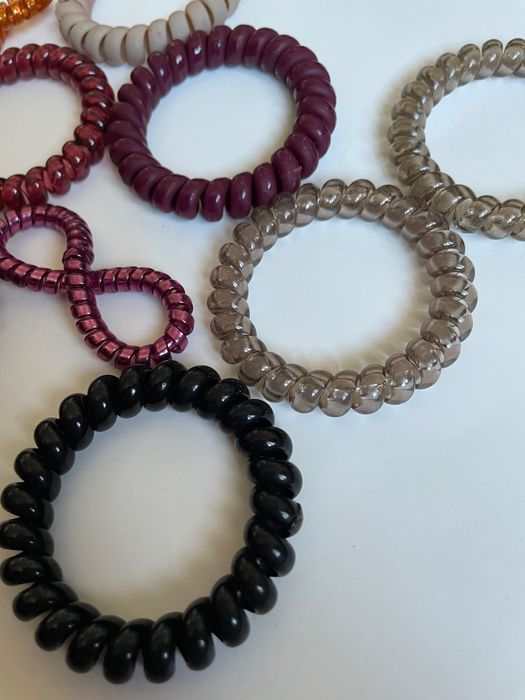 Gumki do włosów kolorowe