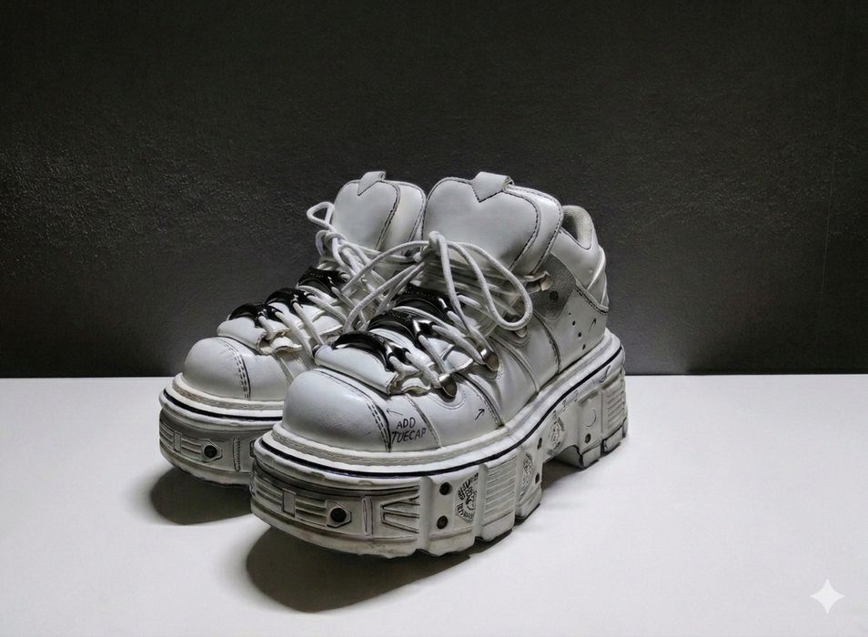 Белые New rock кастом