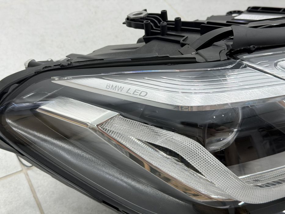Фари для BMW G30 / G31 2016-2020 з заміною бампера Adaptive LED 2 РЕЖИМА ДХВ LCI 2020+  Артикул:  DRC10172-26