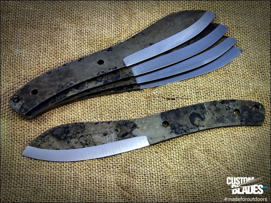 Blanki i klingi do noży. Hartowanie stali