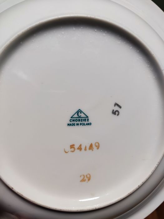 Chodzież zastawa kolekcja