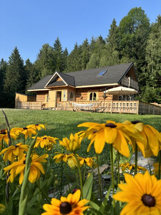 domek w górach odludziu wynajem z sauną jacuzzi weekend wakacje ferie