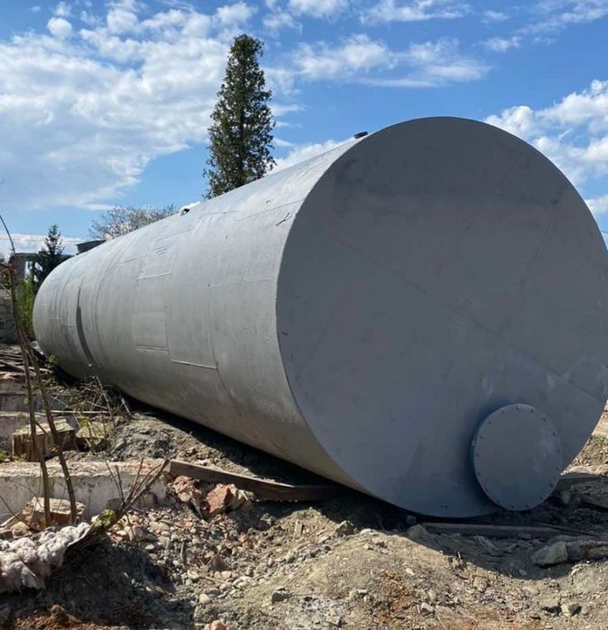 Ємність нержавіюча 100м3  біметалл цистерна
