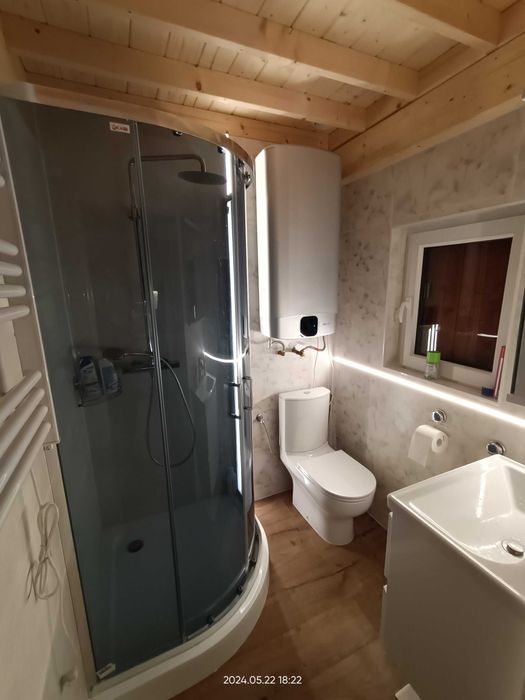 "Złap oddech" Domek do wynajęcia,w lesie,drewniany całoroczny.