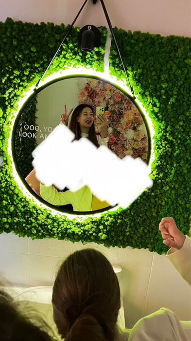 Mech chrobotek do decoracji wnętrz