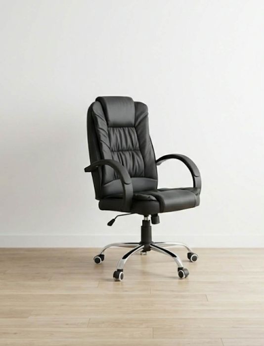 Fotel Biurowy Obrotowy Krzesło z Ekoskóry Regulowane Gamingowe Nowe