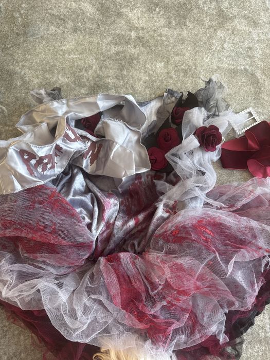 Fato de Halloween "Prom Queen" para menina (5–7 anos) – Como novo