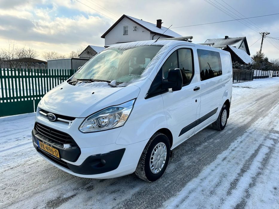 Ford Transit Custom  2.2 TDCi 101 KM | 2014 | Brygadówka | Hak