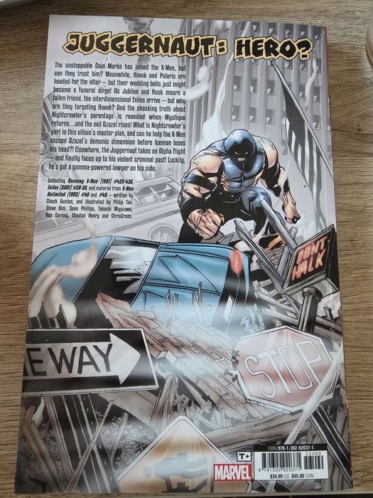X-Men Trial of them Juggernaut TPB