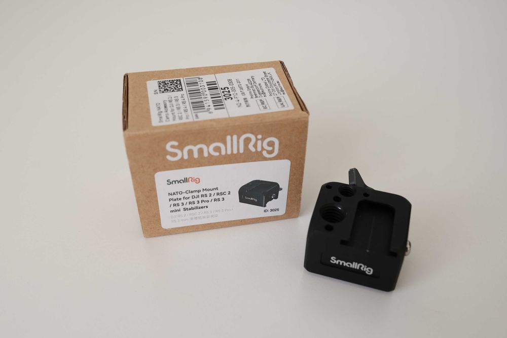 Smallrig 3025 NATO Clamp do gimbal DJI RS 2 / RSC 2 / RS 3 Pro / RS 3 Mini