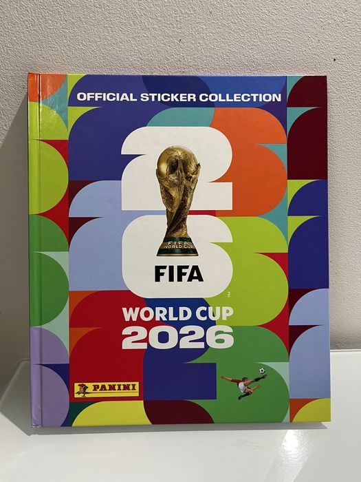 Album panini mundial 2026 capa dura
