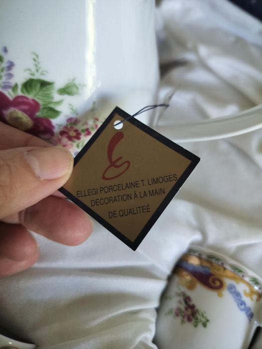 Conjunto de café limoges completo