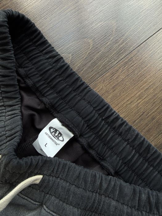 Широкі Спортивні Шорти Jaded London Washed Чорні Sweatshorts Y2K SK8
