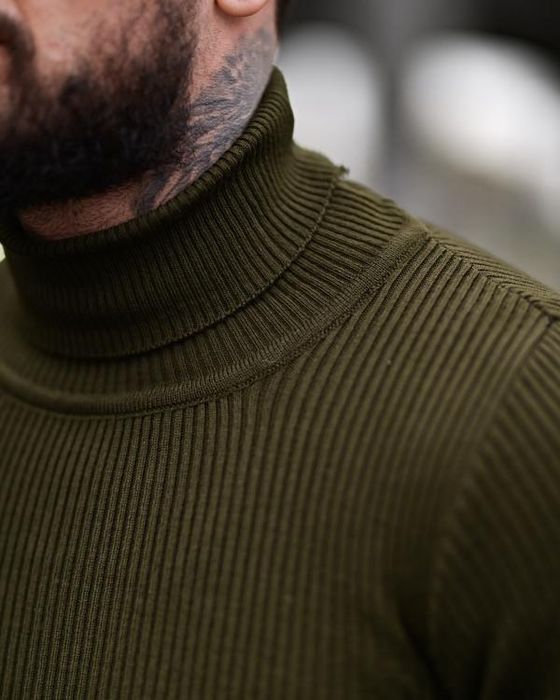 Гольф Stone oliva / чоловічий гольф зимовий стон олива / гольф олива