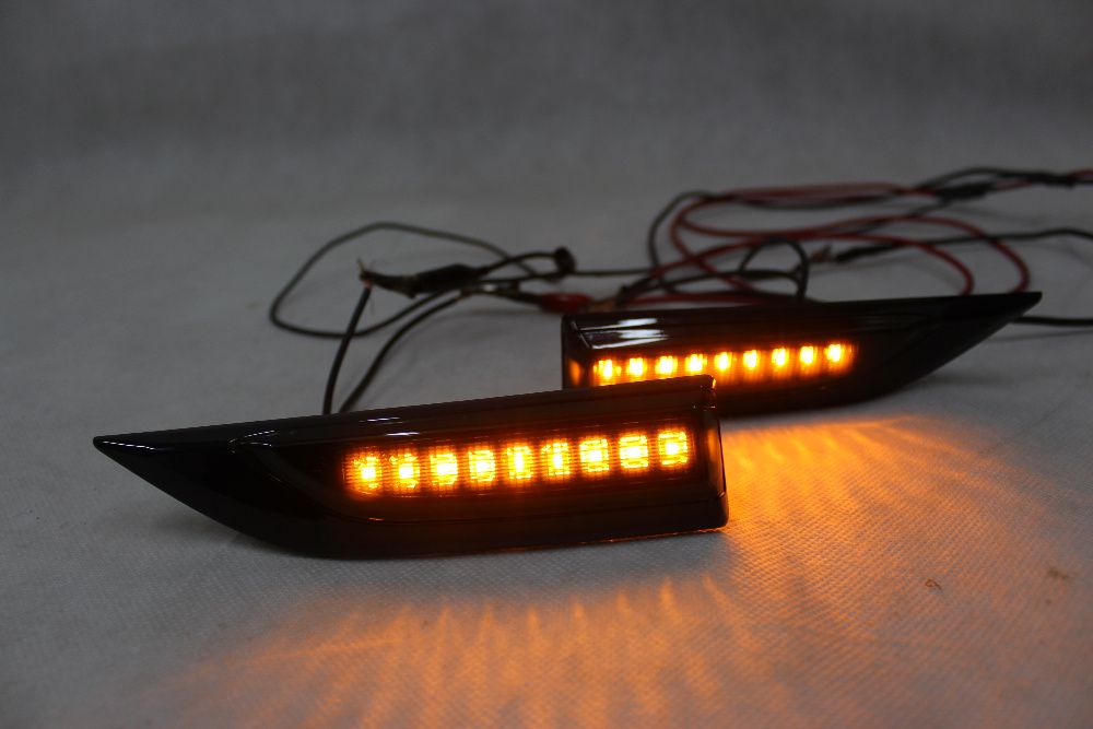 Kierunkowskazy boczne błotnik VW T6 15-19 LED DYNAMICZNE SMOKE BLACK !